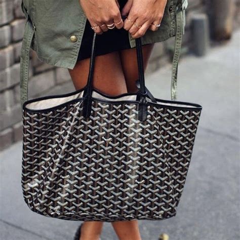 goyard st louis tote black|authentic goyard st louis tote.